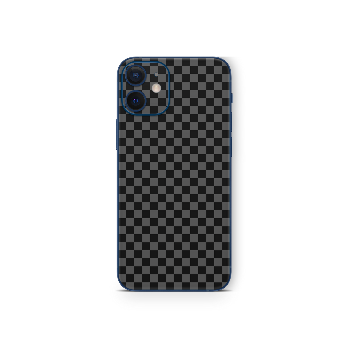 Apple iPhone Checkers black Skin