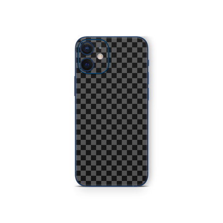 Apple iPhone Checkers black Skin