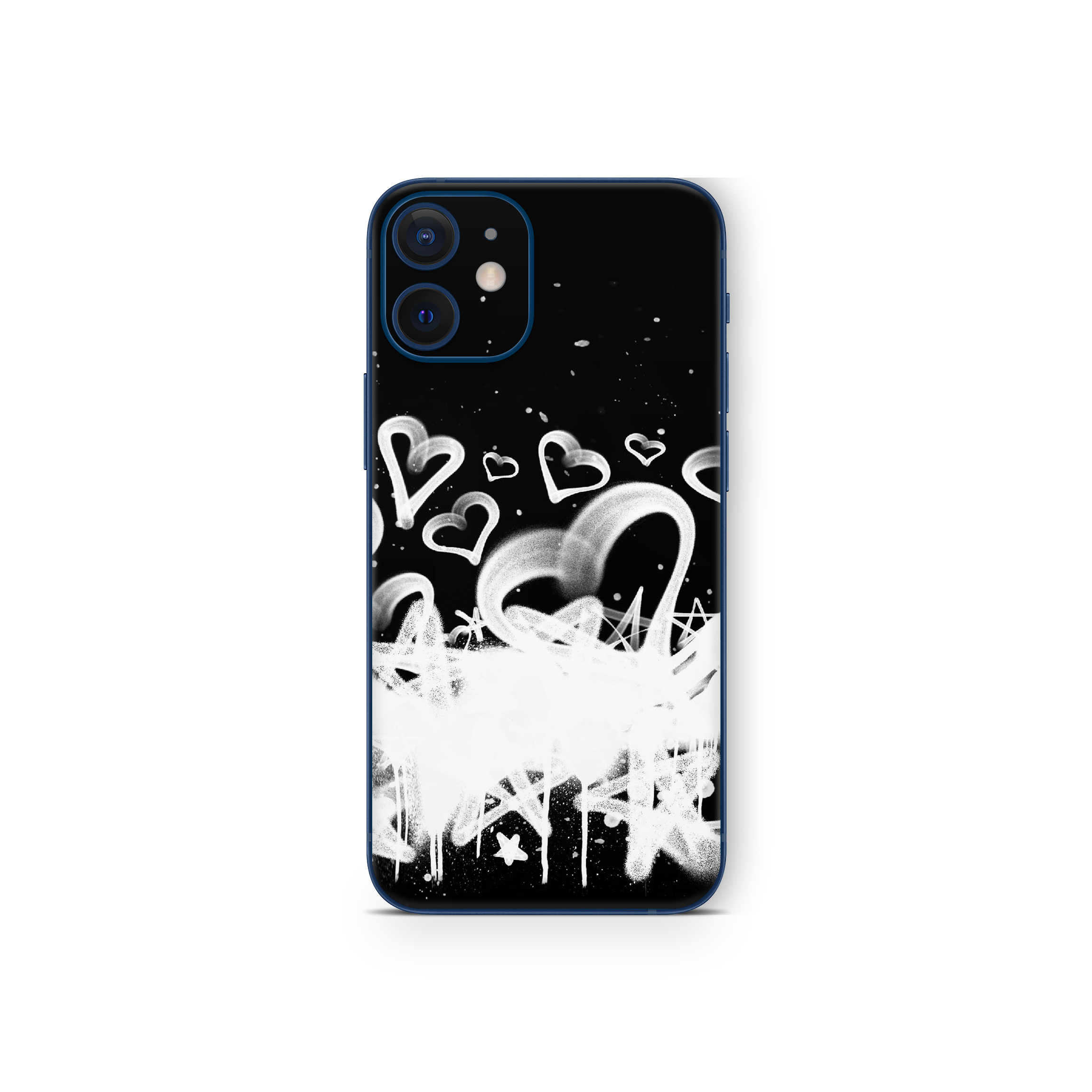 Apple iPhone Hearts and Stars Skin