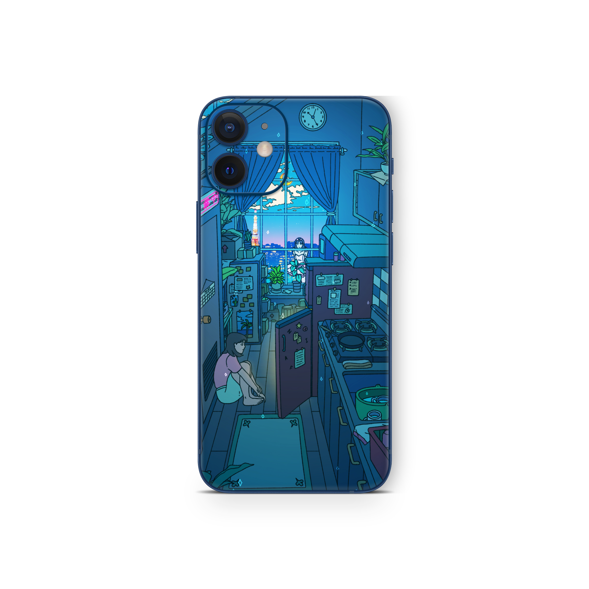 Apple iPhone Perfect Blue Skin