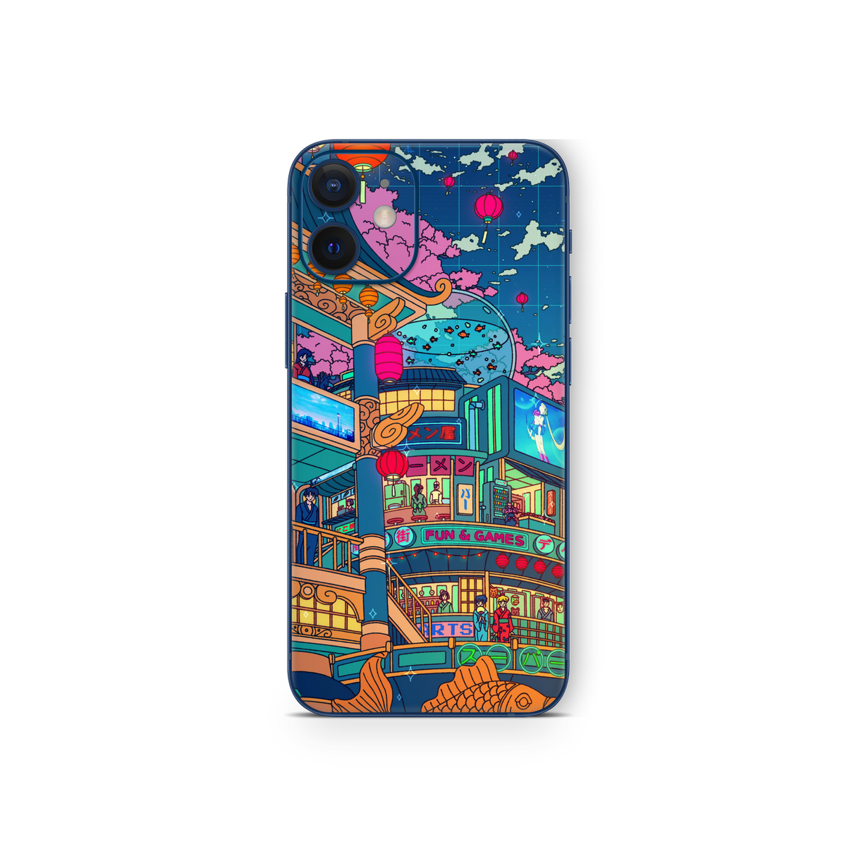 Apple iPhone Moon festival Skin