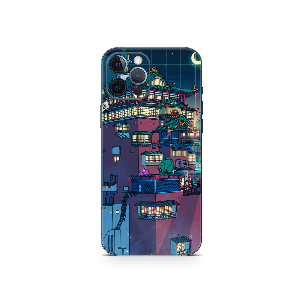 Apple iPhone Bathhouse Night Skin