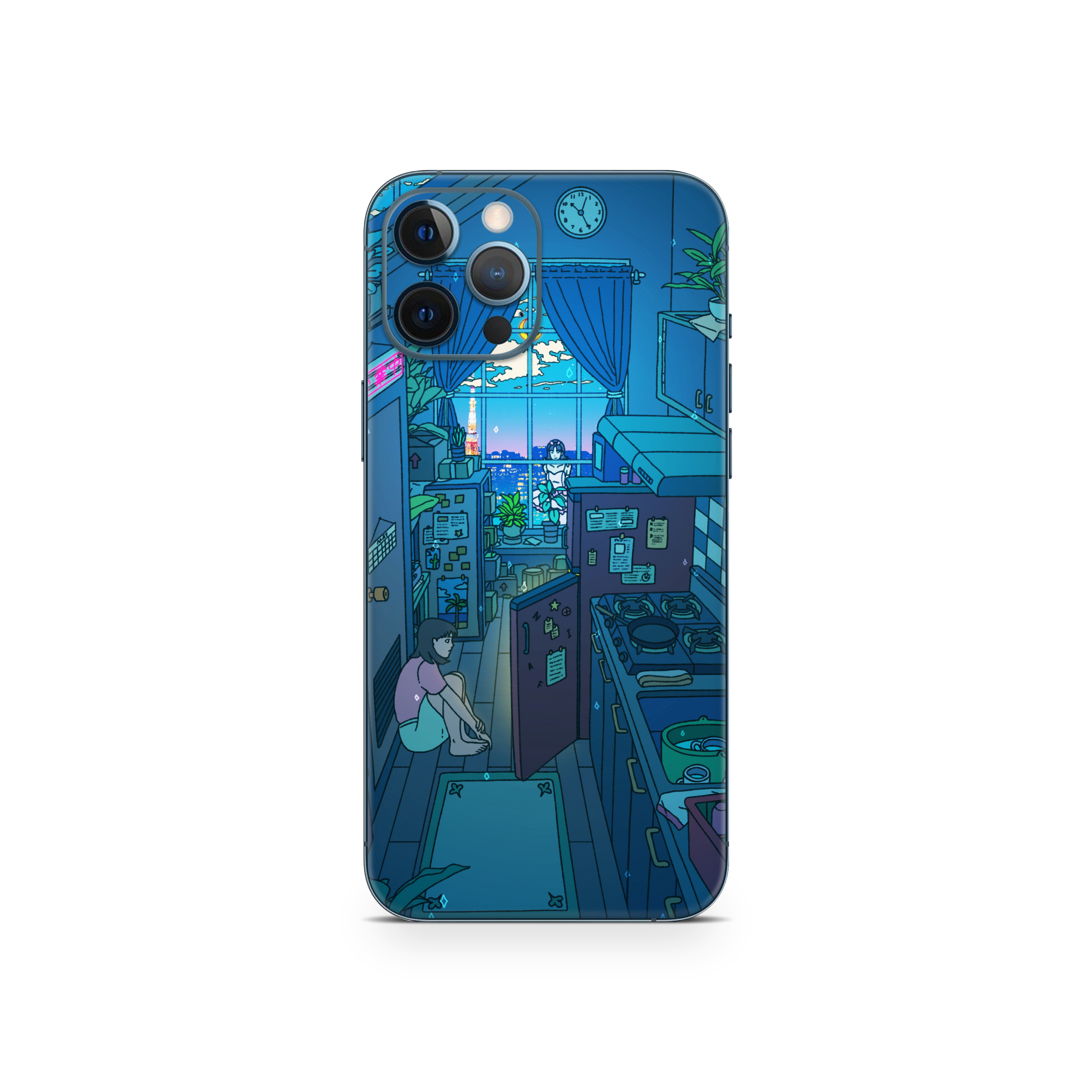 Apple iPhone Perfect Blue Skin