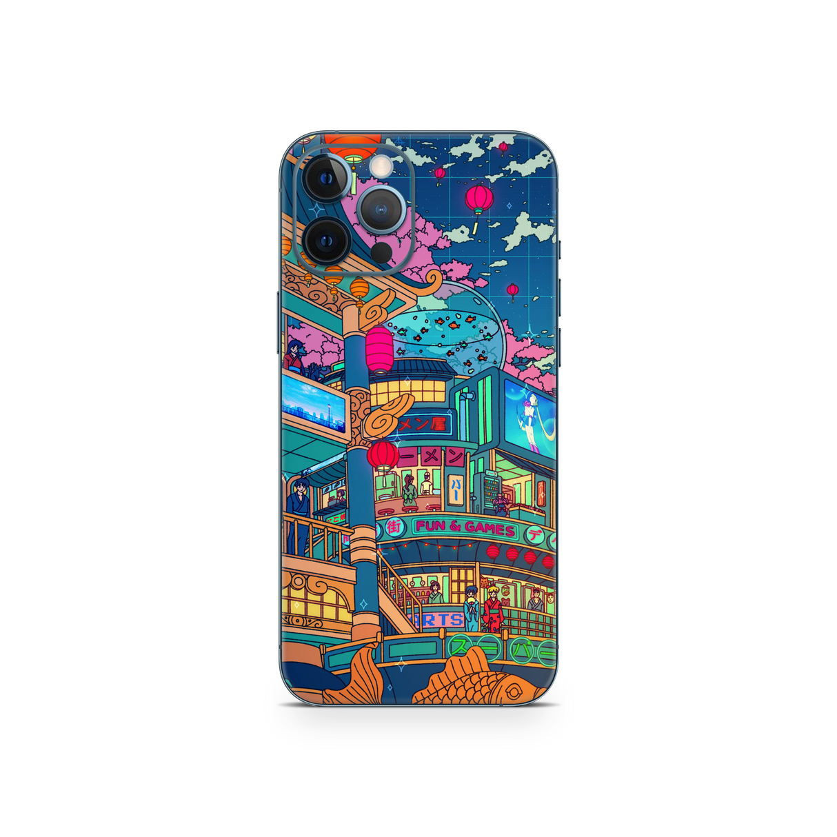 Apple iPhone Moon festival Skin