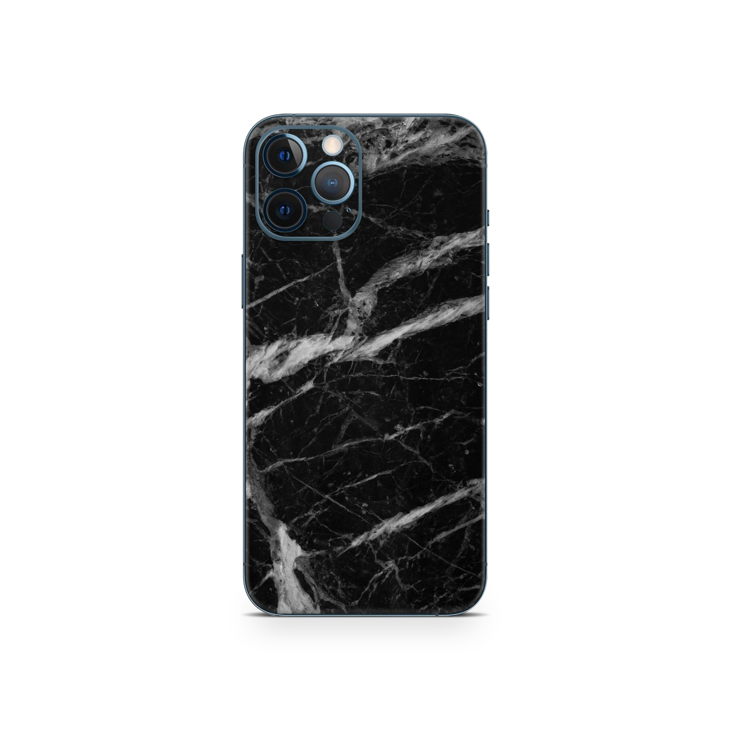 Apple iPhone Black Marble Skin
