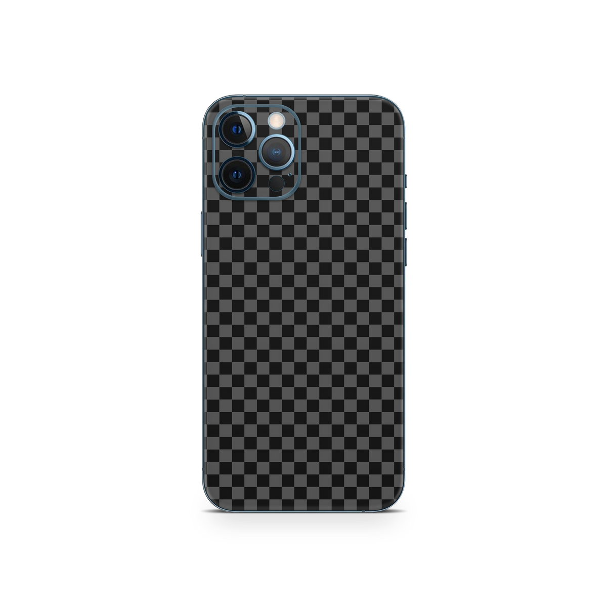 Apple iPhone Checkers black Skin