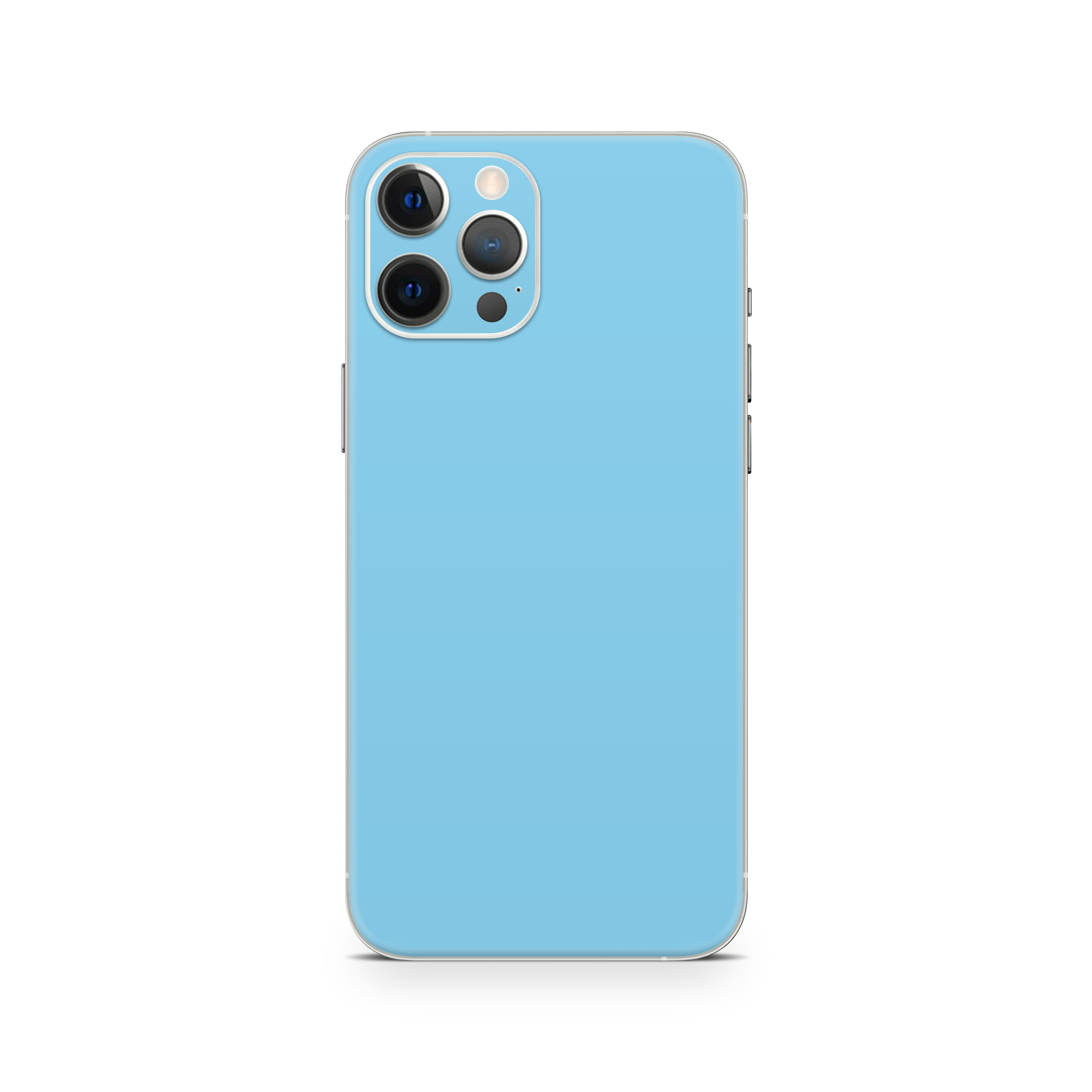 Apple iPhone Sky Blue Skin