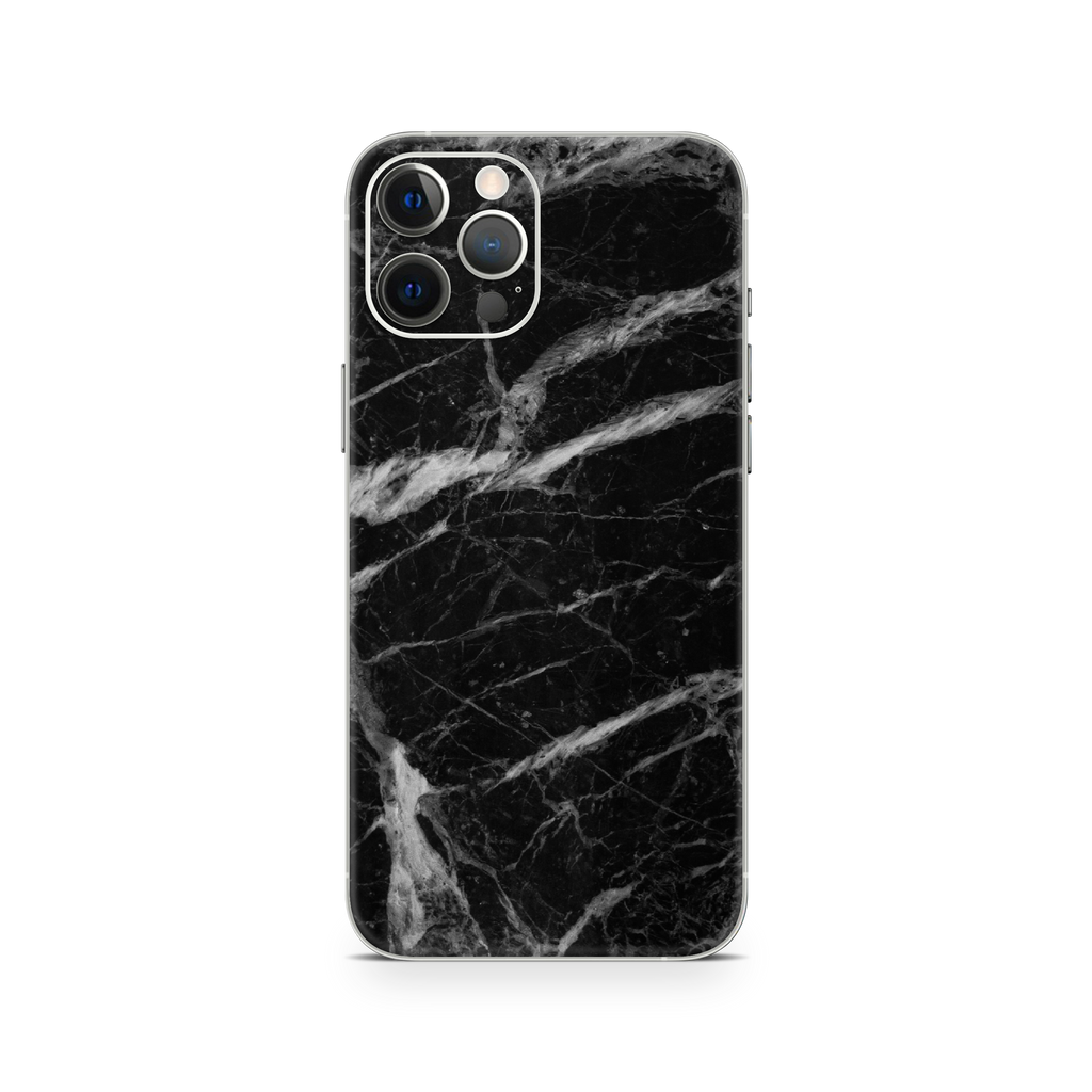 Apple iPhone Black Marble Skin