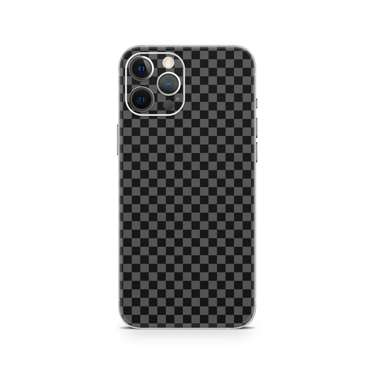 Apple iPhone Checkers black Skin