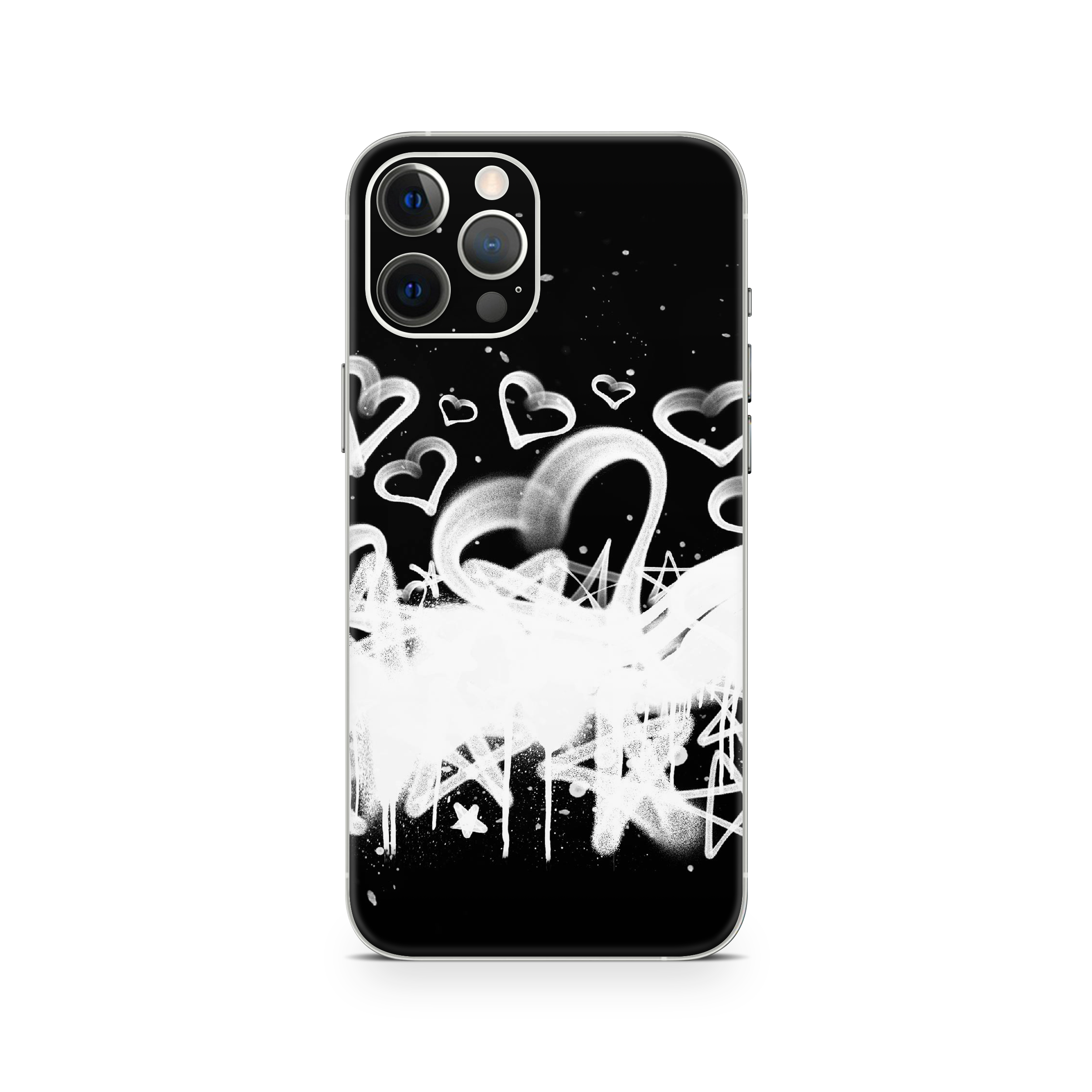 Apple iPhone Hearts and Stars Skin
