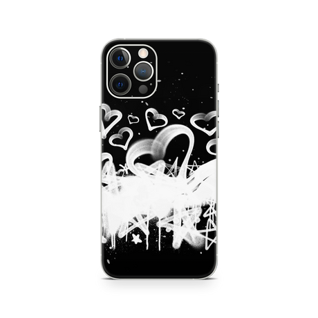 Apple iPhone Hearts and Stars Skin