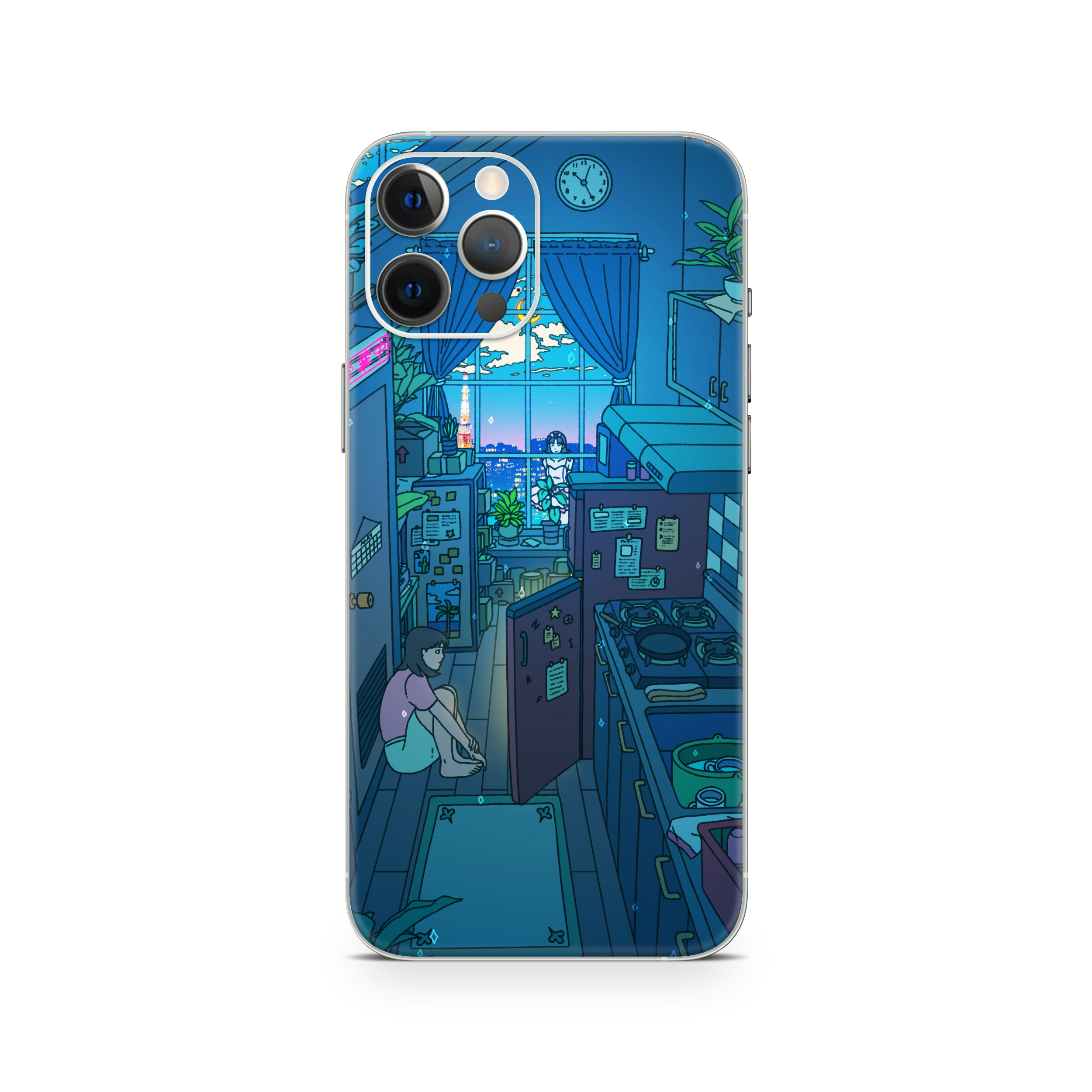 Apple iPhone Perfect Blue Skin