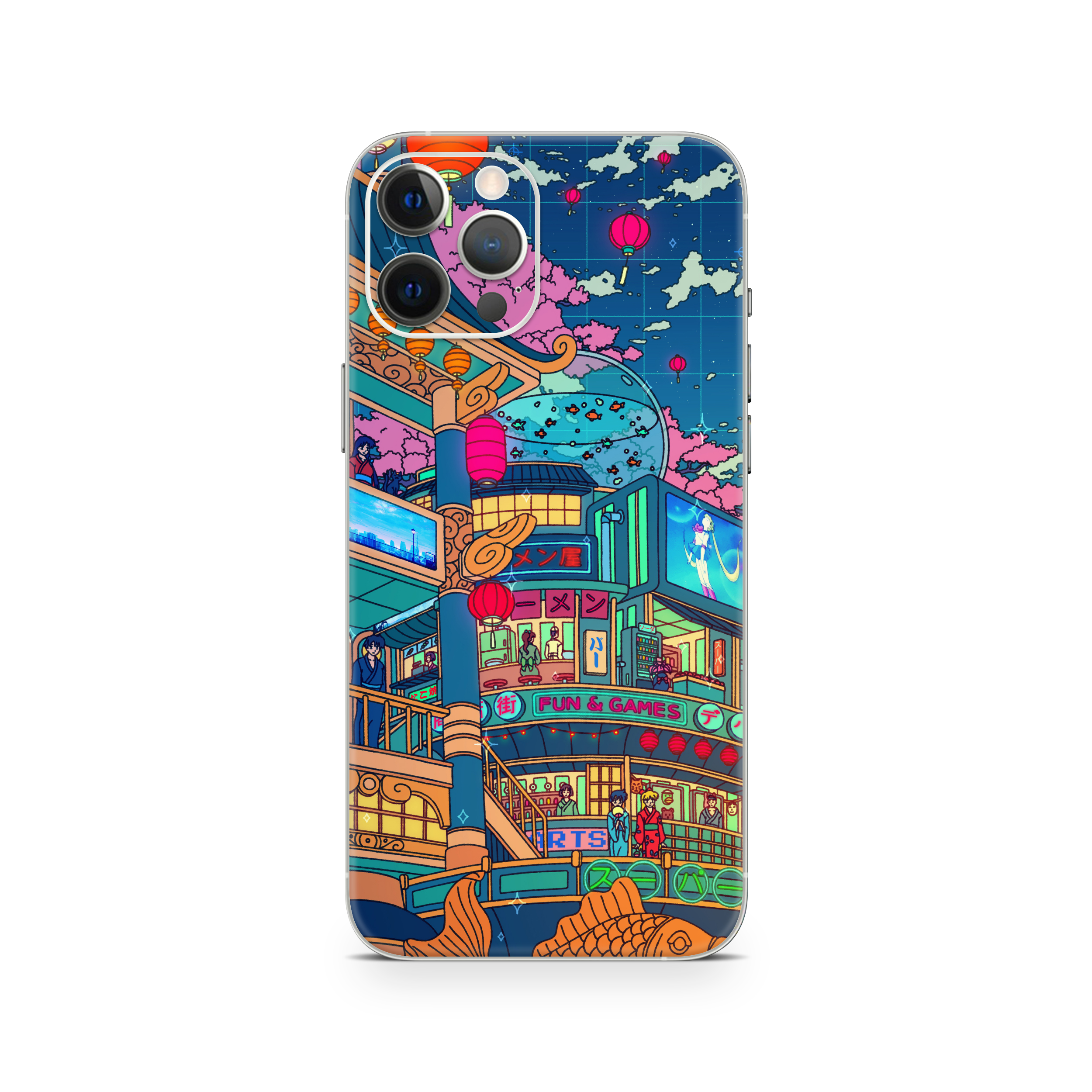 Apple iPhone Moon festival Skin