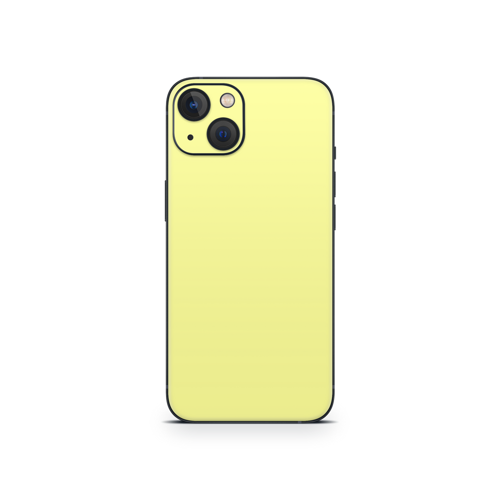 Apple iPhone Pale Yellow Skin
