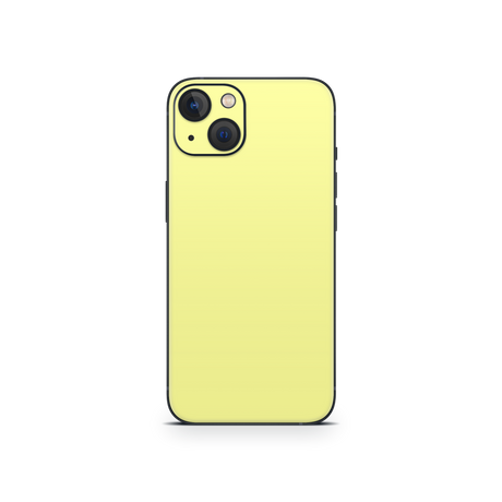 Apple iPhone Pale Yellow Skin