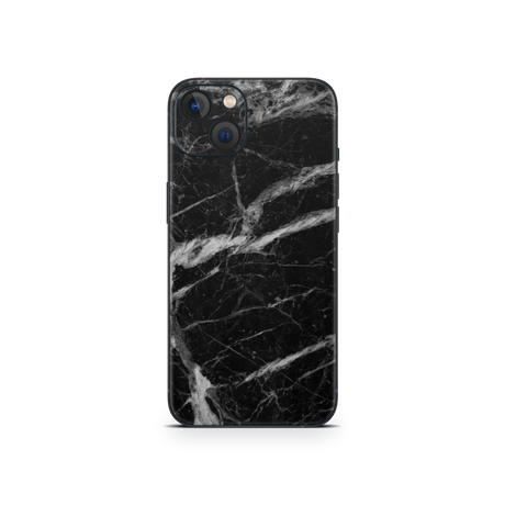 Apple iPhone Black Marble Skin