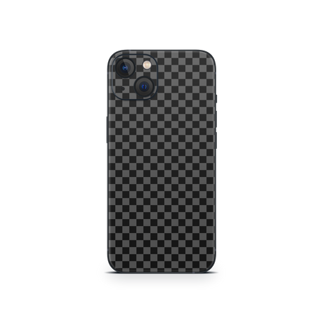 Apple iPhone Checkers black Skin