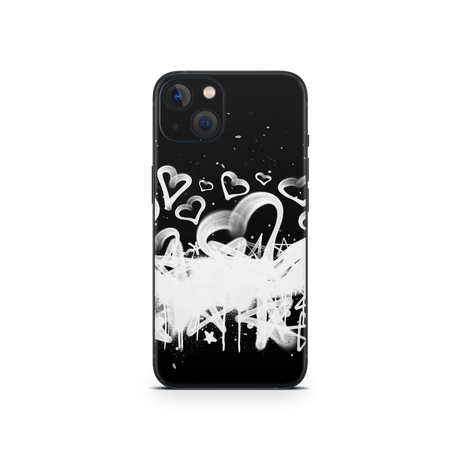 Apple iPhone Hearts and Stars Skin