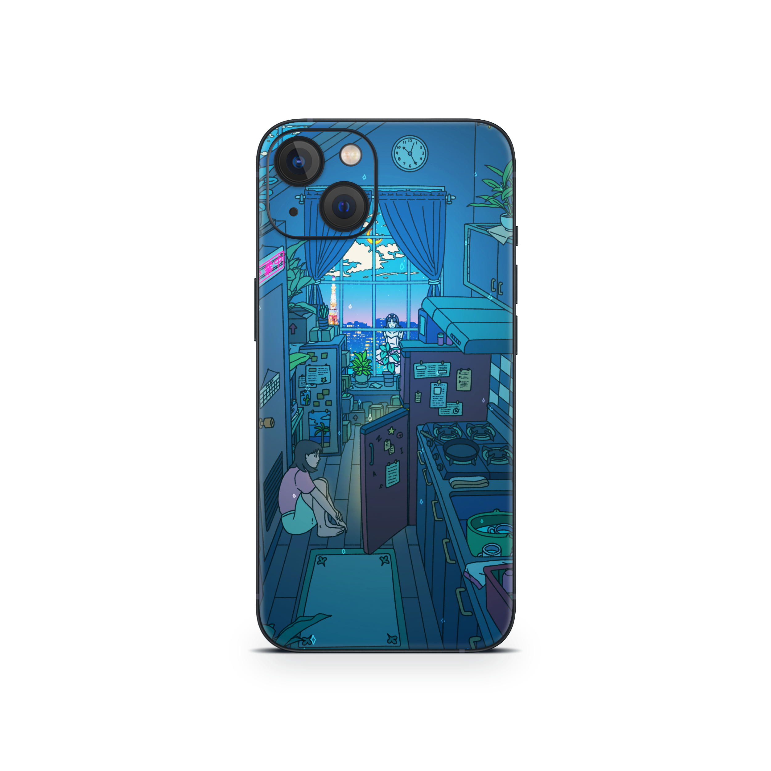 Apple iPhone Perfect Blue Skin