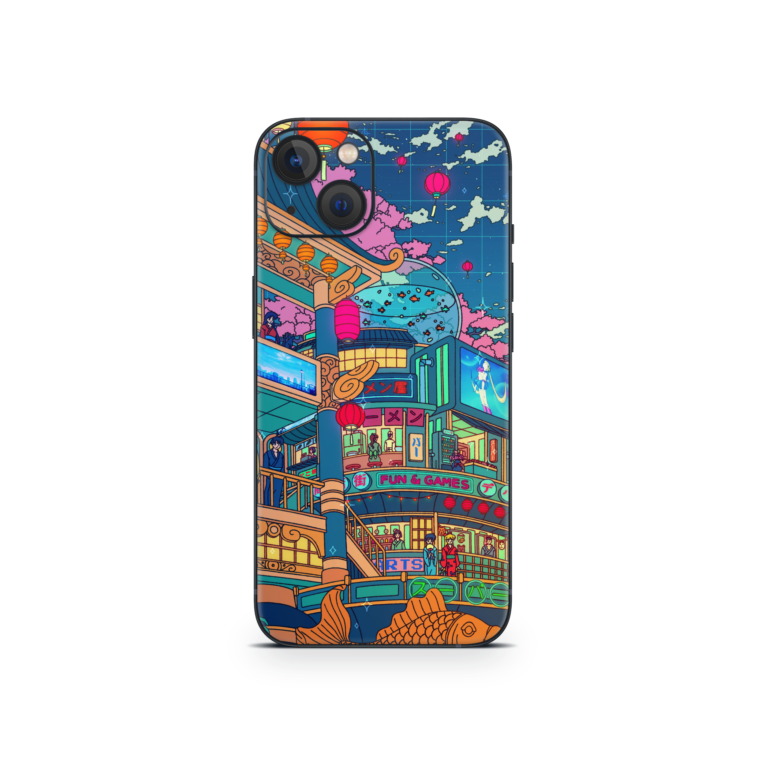 Apple iPhone Moon festival Skin