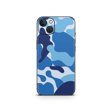 Apple iPhone Ape Camo Blue Skin