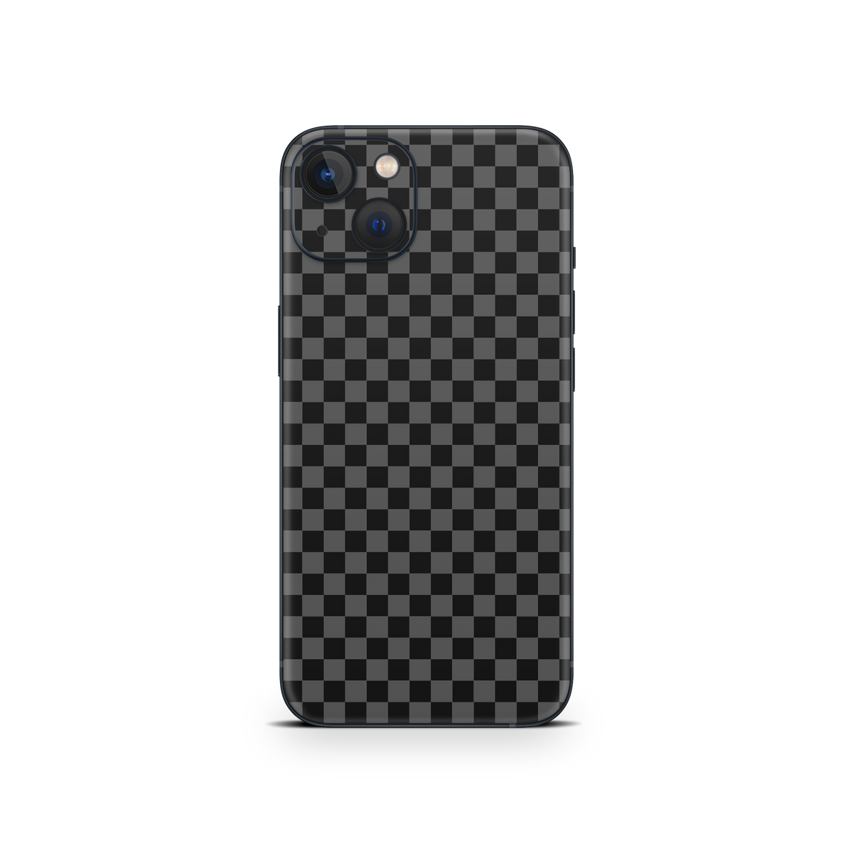 Apple iPhone Checkers black Skin