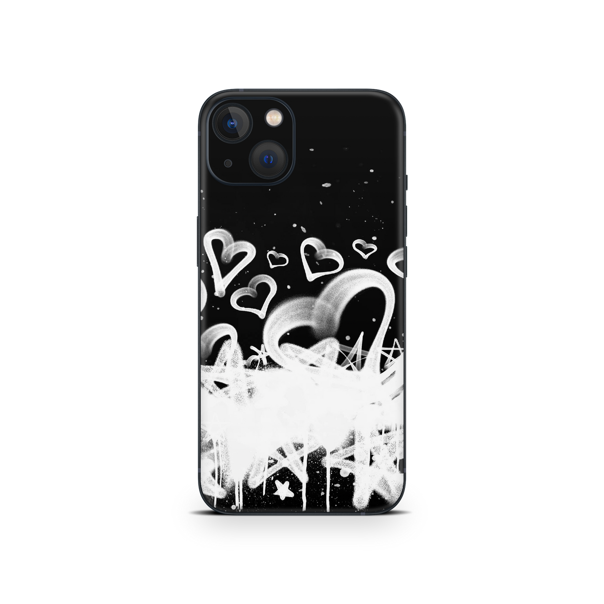 Apple iPhone Hearts and Stars Skin