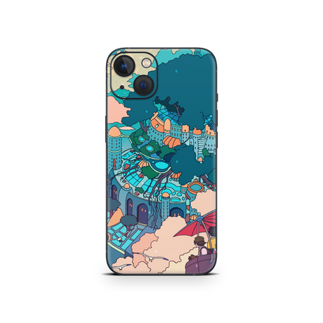 Apple iPhone Castle in the Sky Skin