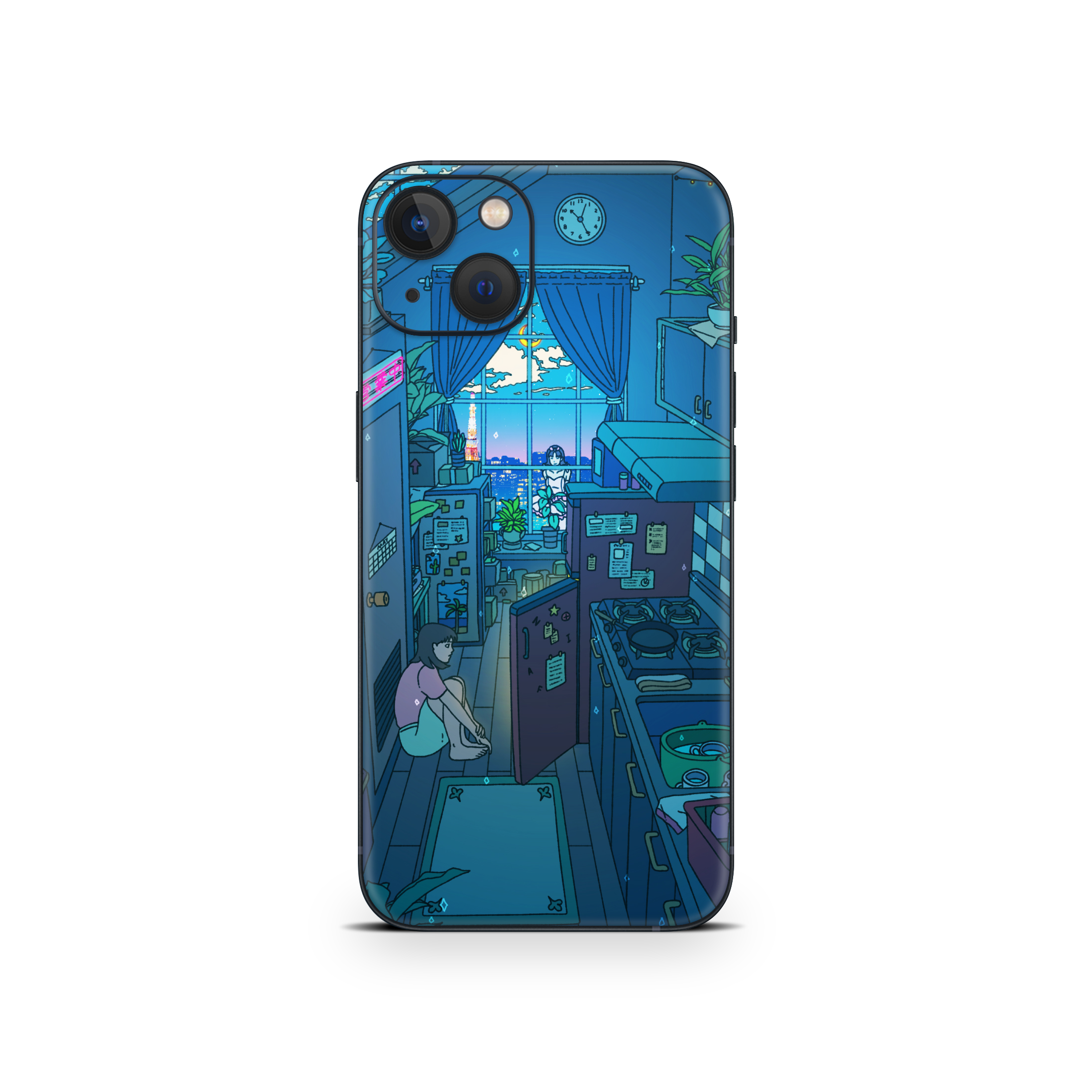 Apple iPhone Perfect Blue Skin