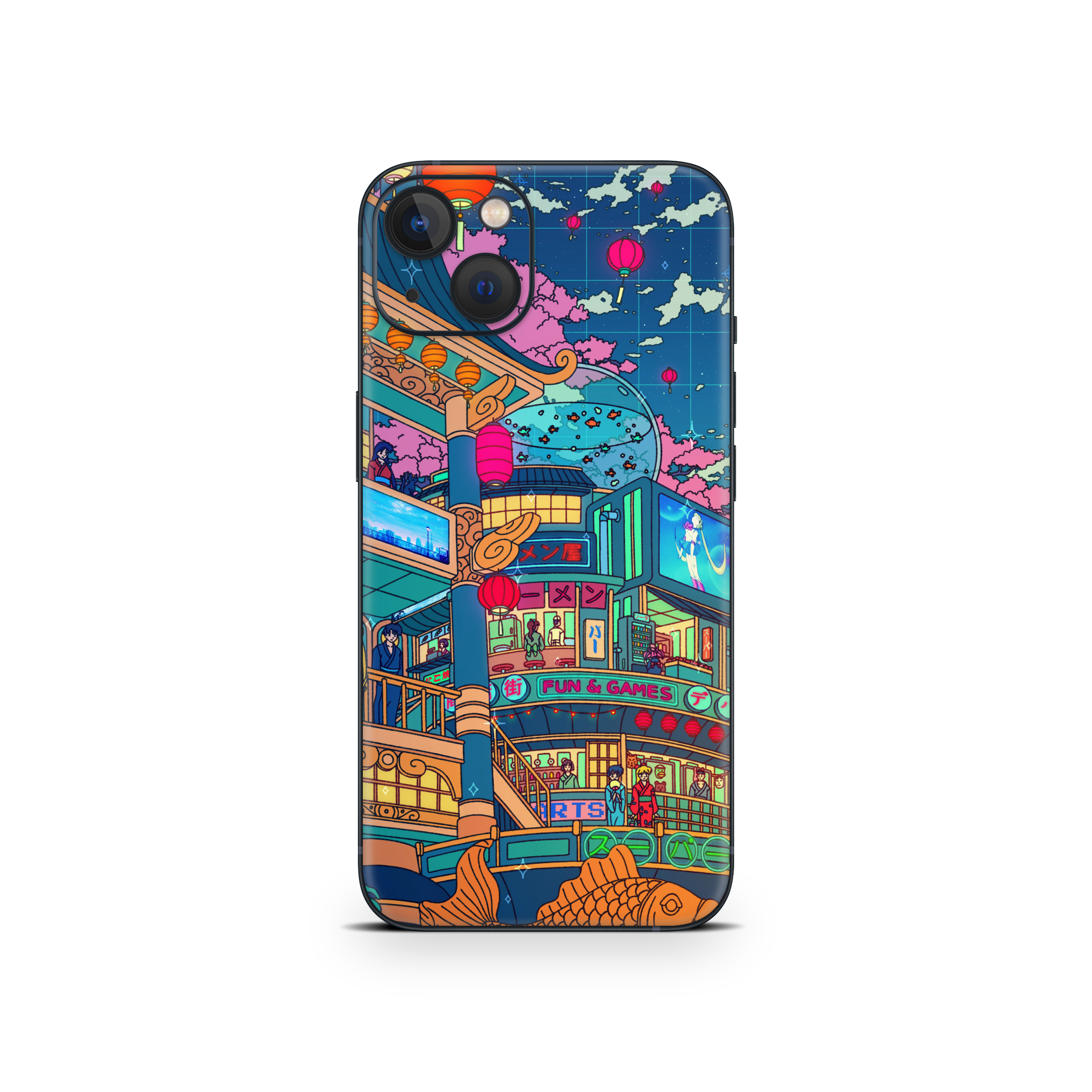 Apple iPhone Moon festival Skin