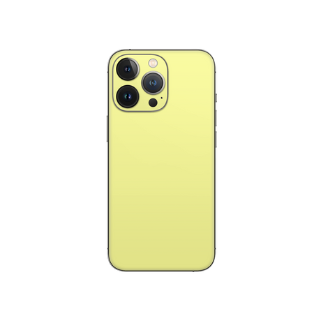 Apple iPhone Pale Yellow Skin