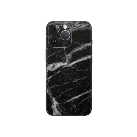 Apple iPhone Black Marble Skin