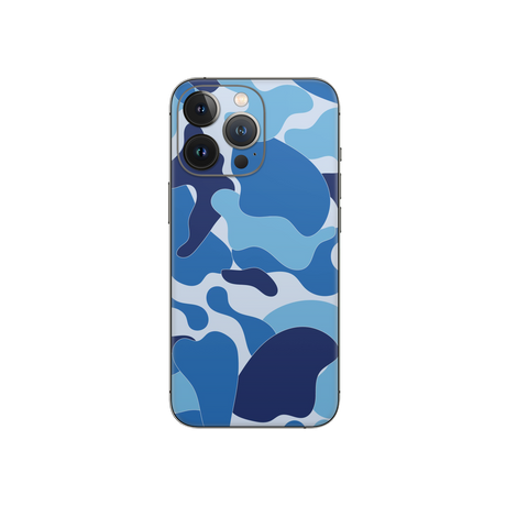 Apple iPhone Ape Camo Blue Skin