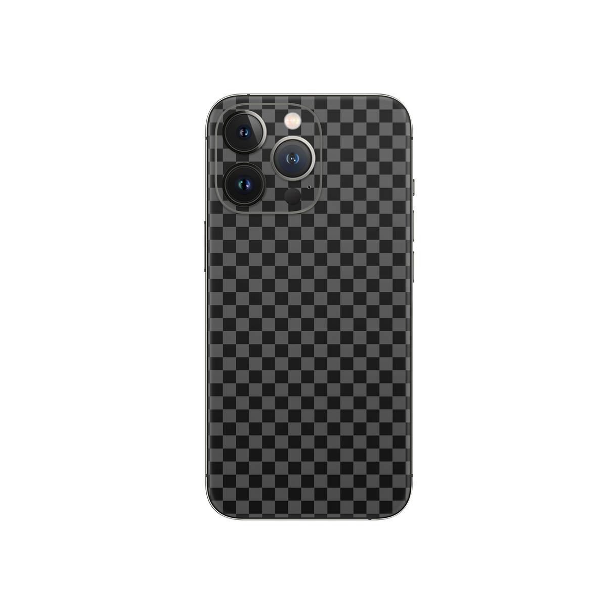 Apple iPhone Checkers black Skin