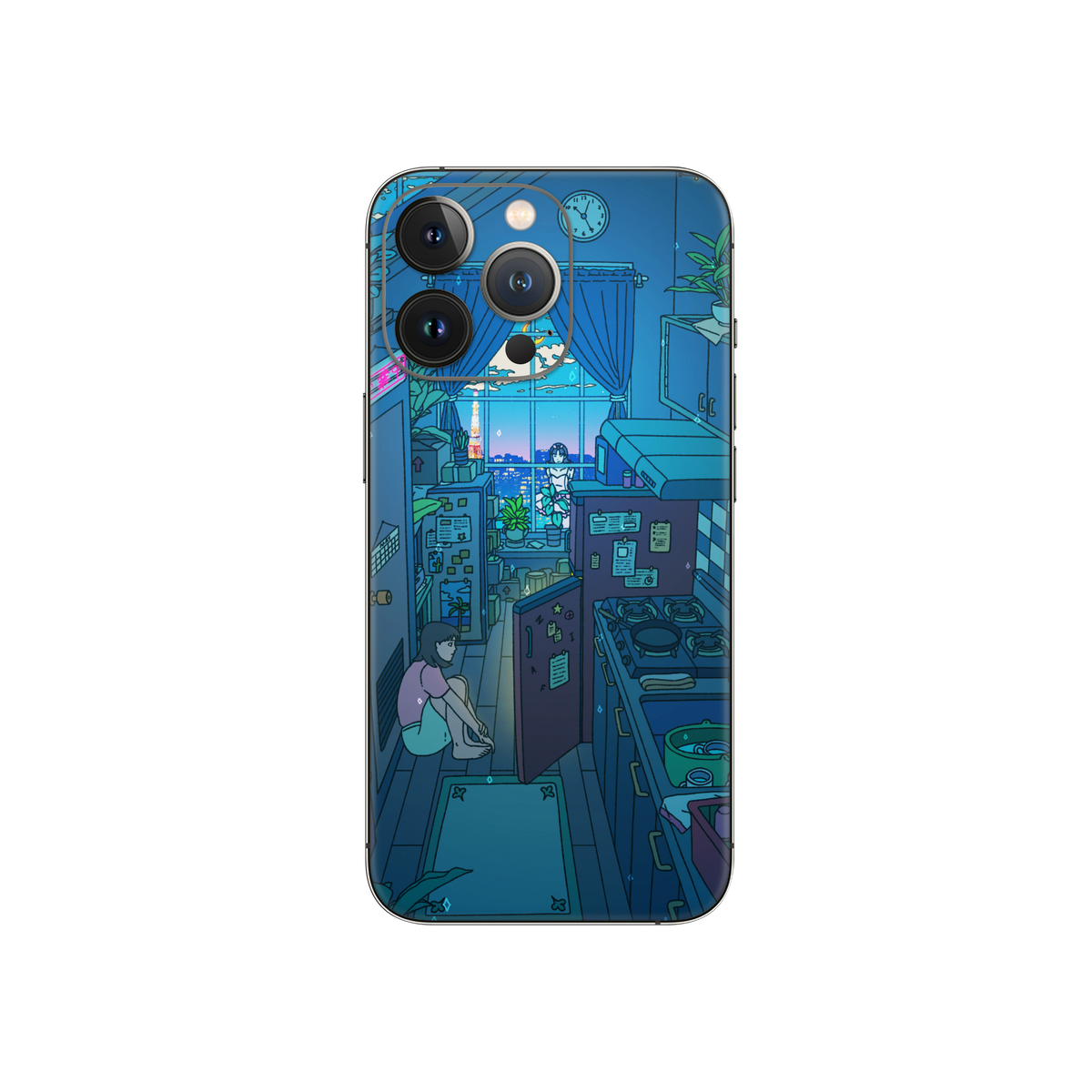 Apple iPhone Perfect Blue Skin