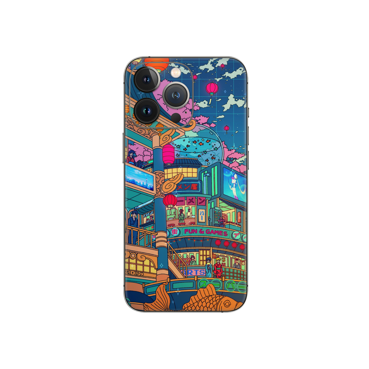 Apple iPhone Moon festival Skin