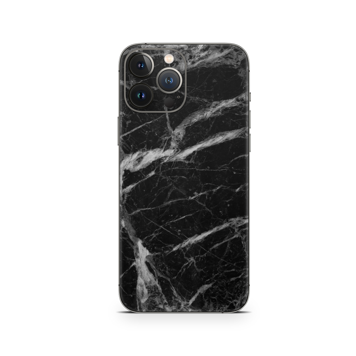 Apple iPhone Black Marble Skin