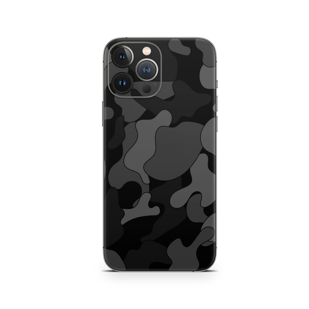 Apple iPhone Ape Black Camo Skin