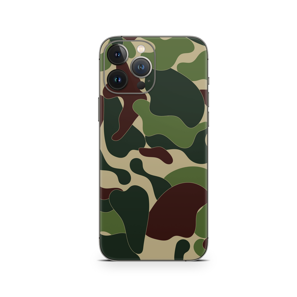 Apple iPhone Ape Camo Green Skin