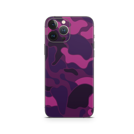 Apple iPhone Ape Camo Purple Skin