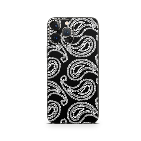 Apple iPhone Bandana Black Skin