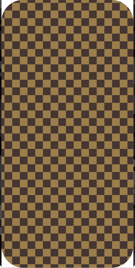 Apple iPhone Checkers brown Skin