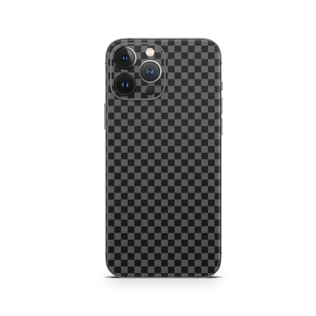 Apple iPhone Checkers black Skin