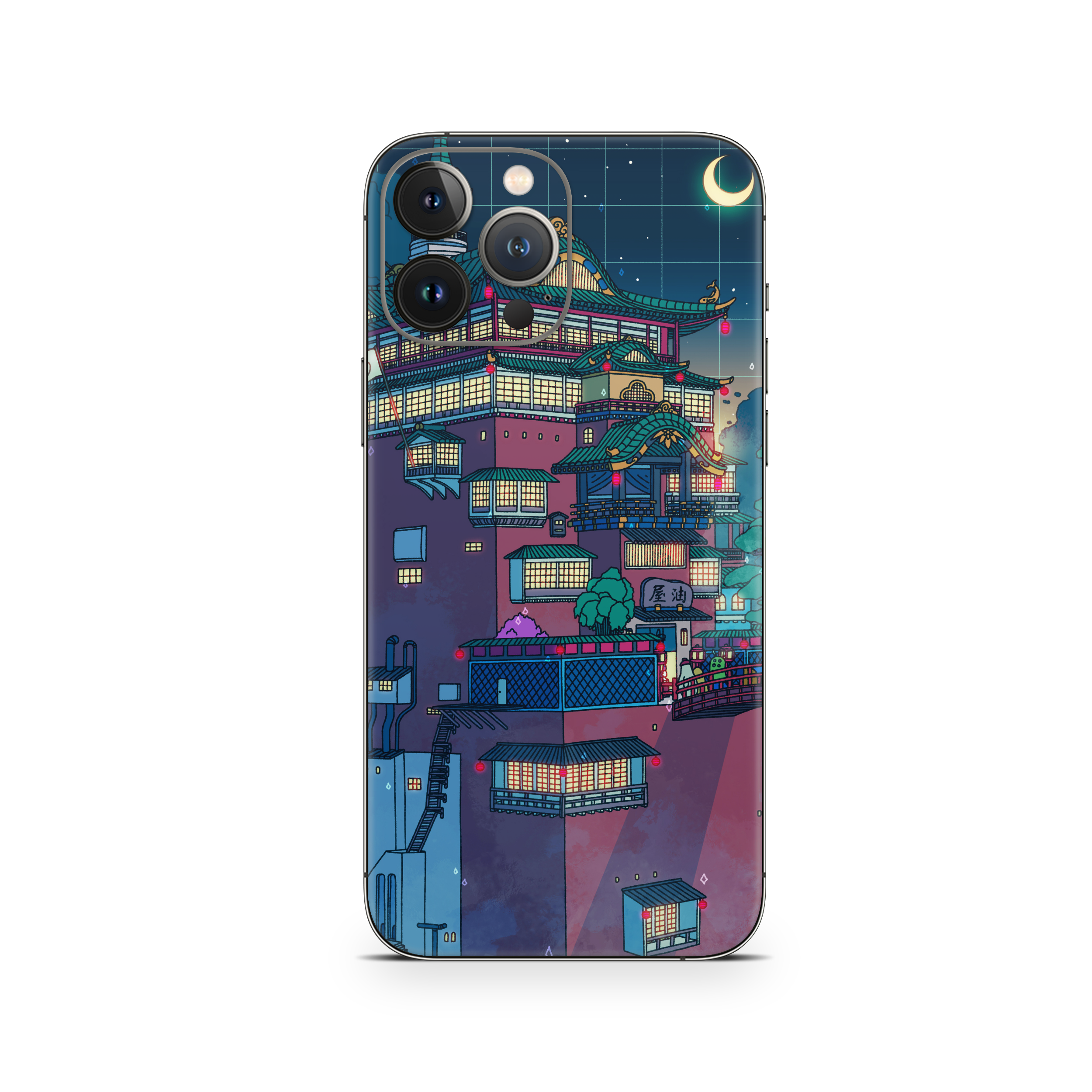 Apple iPhone Bathhouse Night Skin