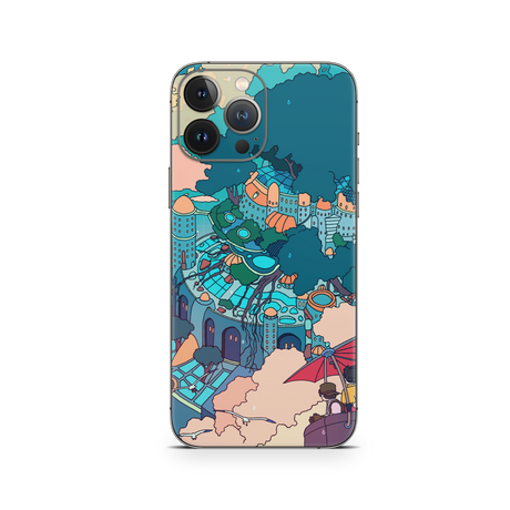 Apple iPhone Castle in the Sky Skin