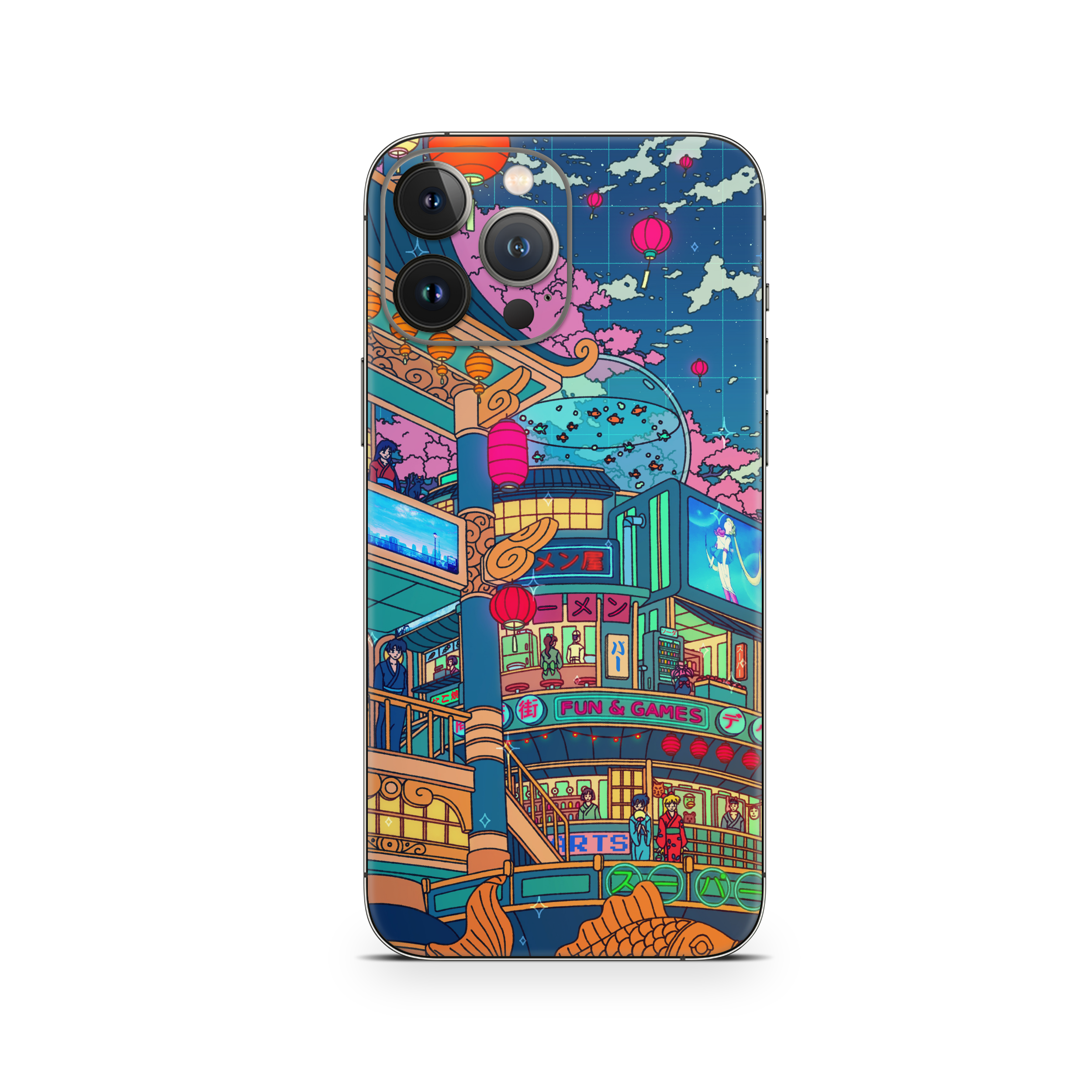 Apple iPhone Moon festival Skin