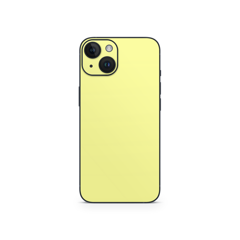 Apple iPhone Pale Yellow Skin