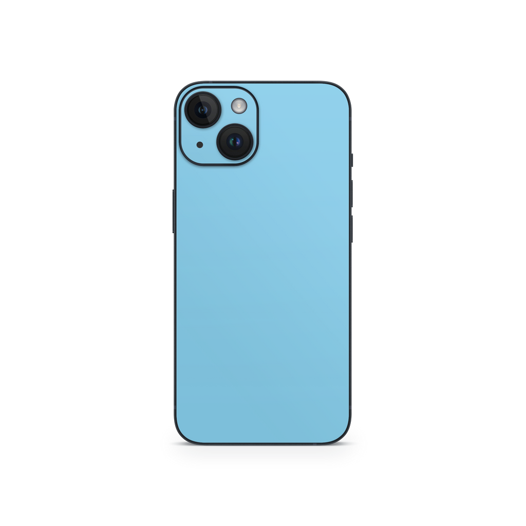 Apple iPhone Sky Blue Skin