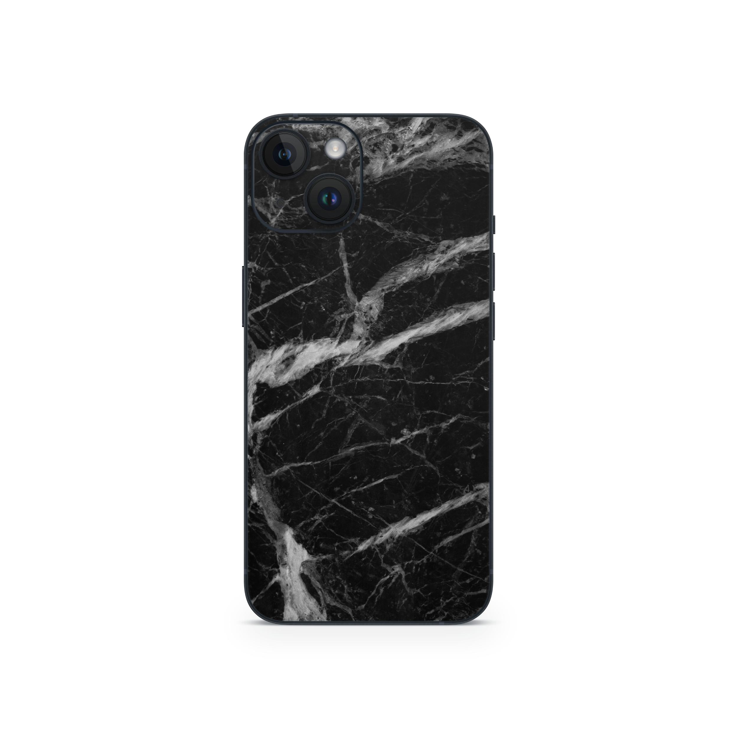 Apple iPhone Black Marble Skin