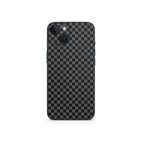 Apple iPhone Checkers black Skin